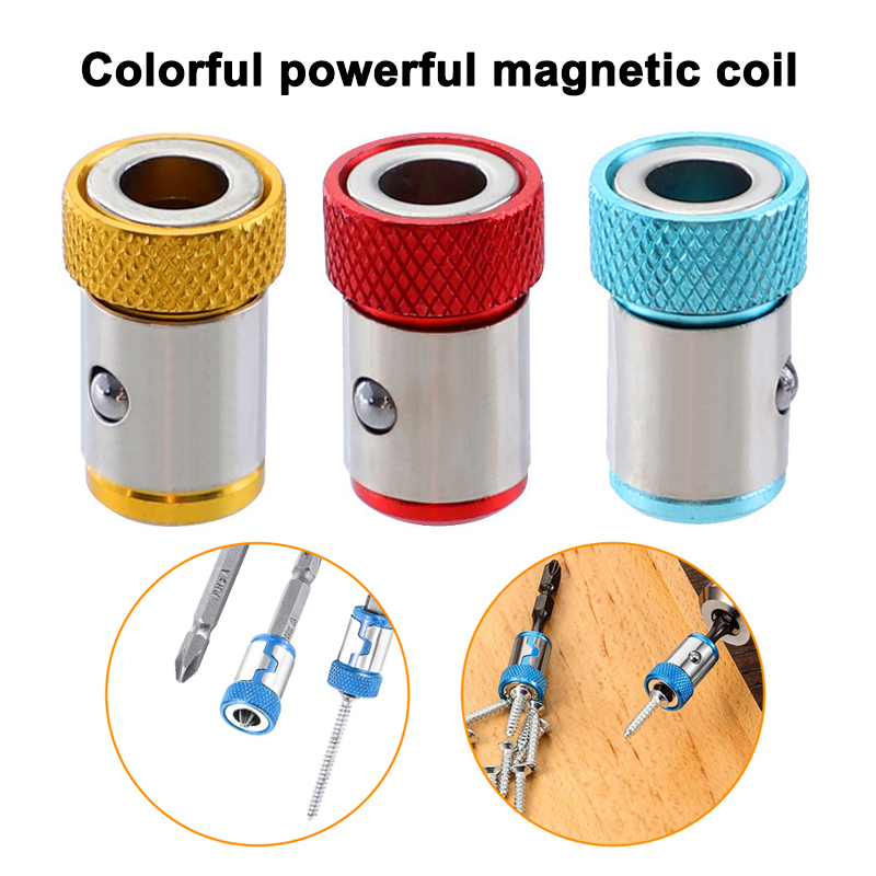 Power Tools Yellow Color - Evrensel 1/4 İnç Manyetik Tornavida Ucu