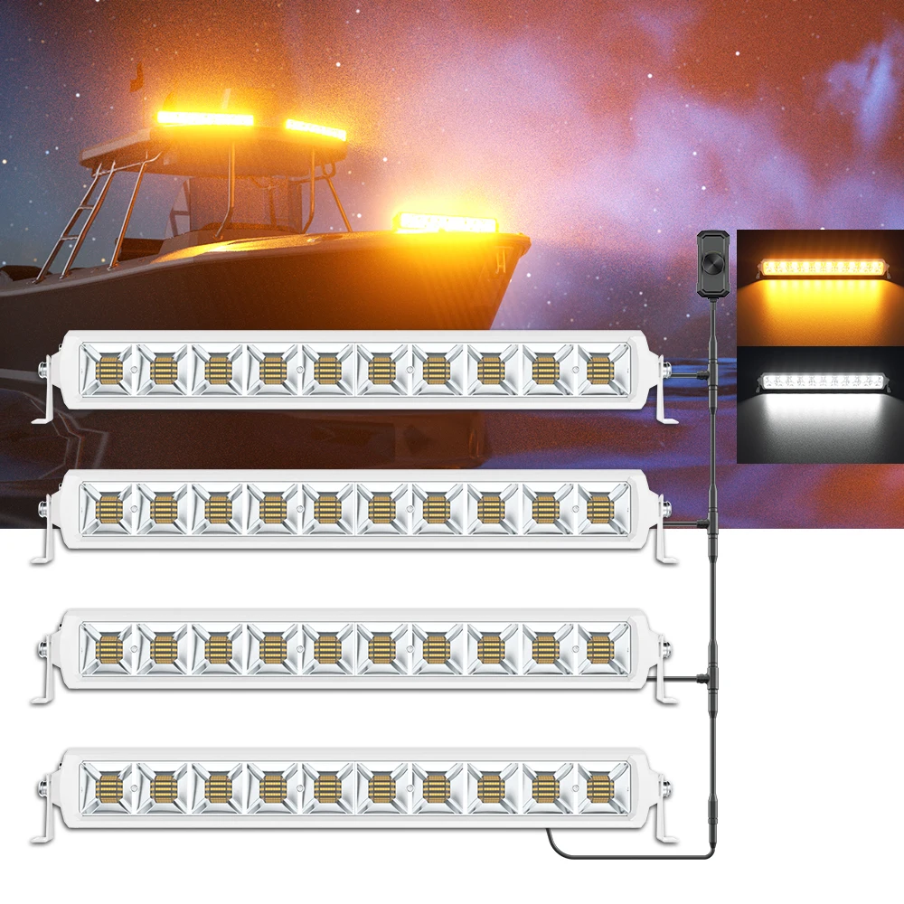 Power Tools Yellow Color - Çift Renkli Led Işık Çubuğu 4