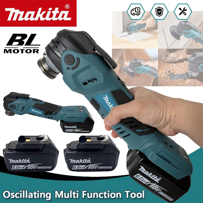 Power Tools Professional - Makita Fırçasız Salınımlı Çok Fonksiyonlu Alet