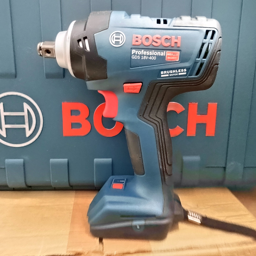 Power Tools Professional - Bosch GDS 18V-400 Akülü Darbeli Anahtar