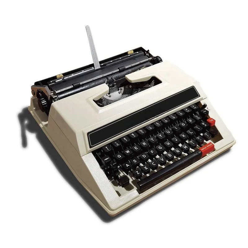 Power Tools English - Daktilo Beyaz İngilizce Mekanik 1980'ler Normal