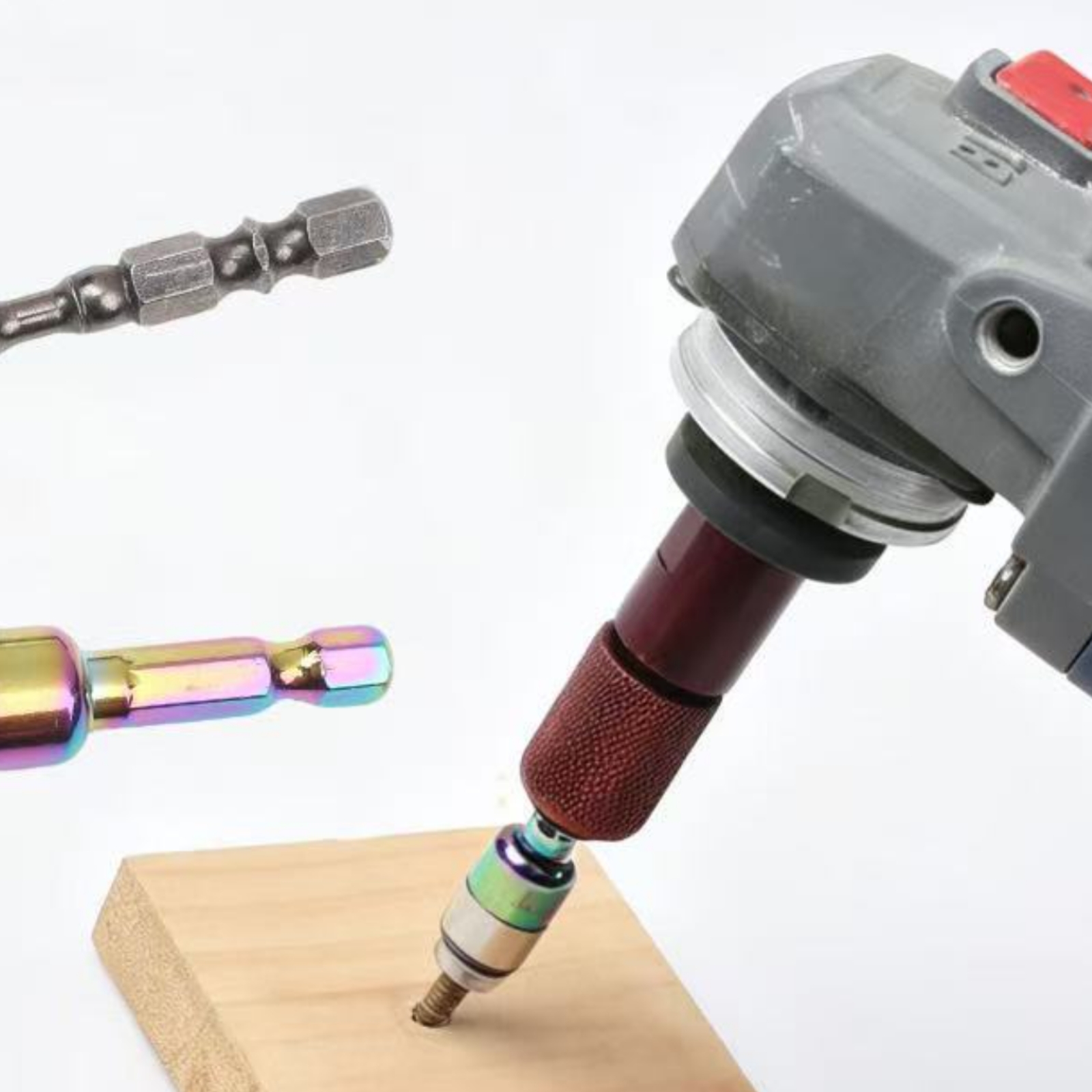 Power Tools Grinder - Açılı Taşlama Makinesi Adaptör Başlığı Tırtıllı