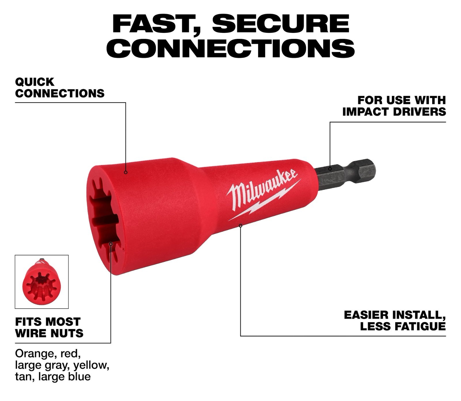 Milwaukee Kablo Somunu Hızlı B - Power Tools Software incelemesi ve fiyatı