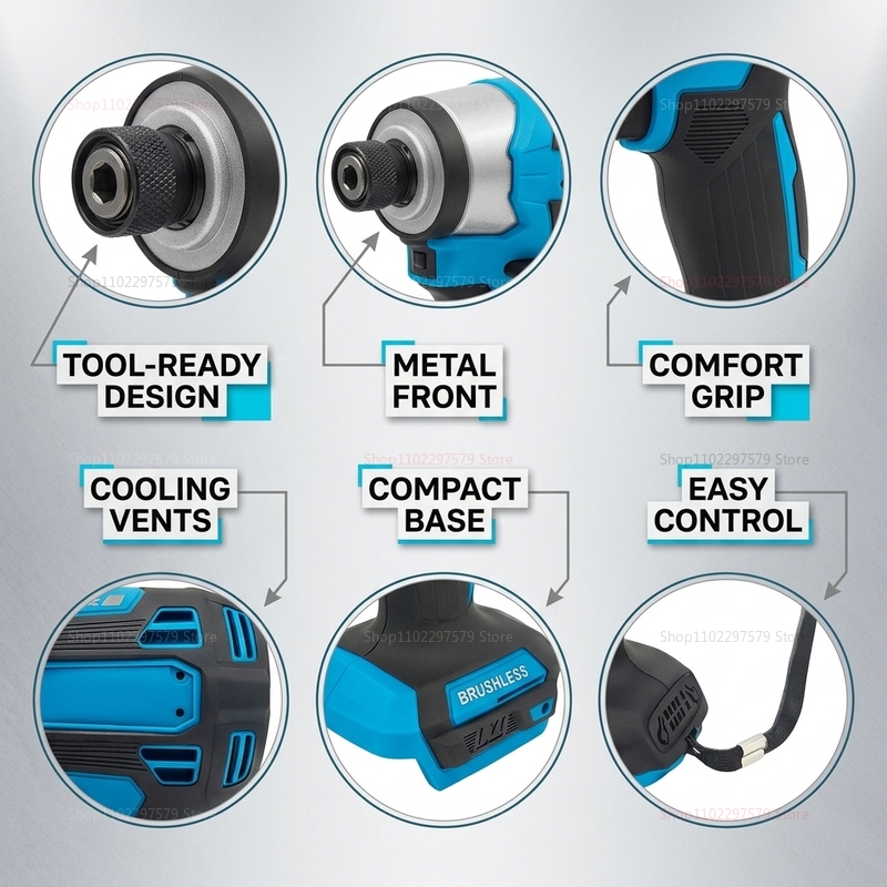 Akülü Fırçasız Darbeli Güçlü A - Power Tools Construction incelemesi ve fiyatı