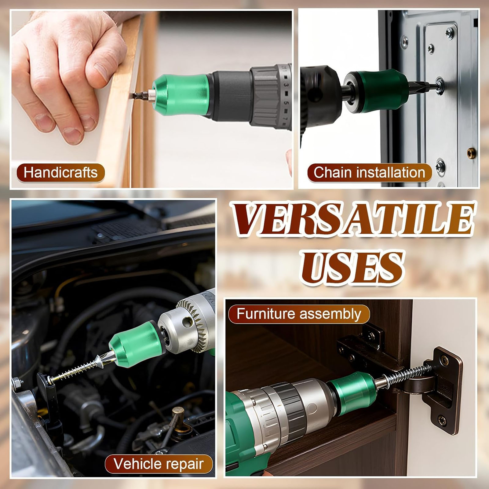 3 adet tornavida ucu Magnetize - Power Tools Yellow Color incelemesi ve fiyatı