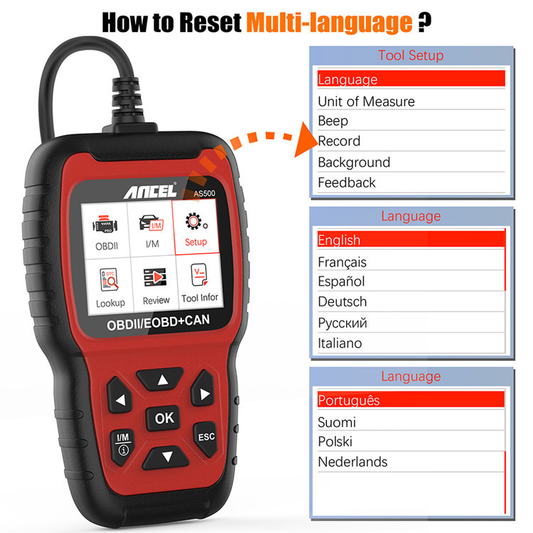 Ancel AS500 OBD2 Elektrikli Ar - Power Tools English incelemesi ve fiyatı