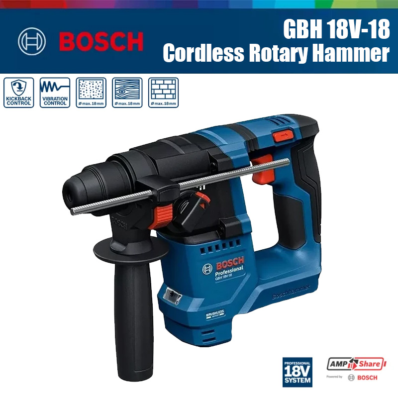 Bosch GBH 18V-18 Akülü Darbeli - Power Tools Professional incelemesi ve fiyatı
