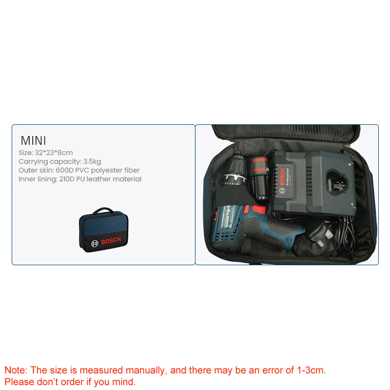 Bosch T-Bag Mini/S Kanvas Alet - Power Tools Software incelemesi ve fiyatı