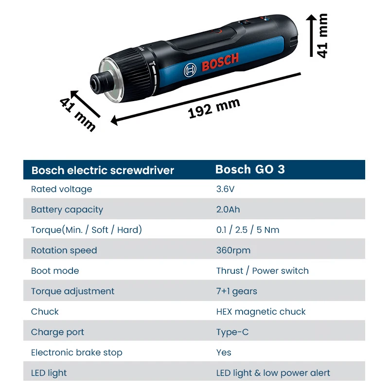 BOSCH Go 3 Elektrikli Tornavid - Power Tools Professional incelemesi ve fiyatı
