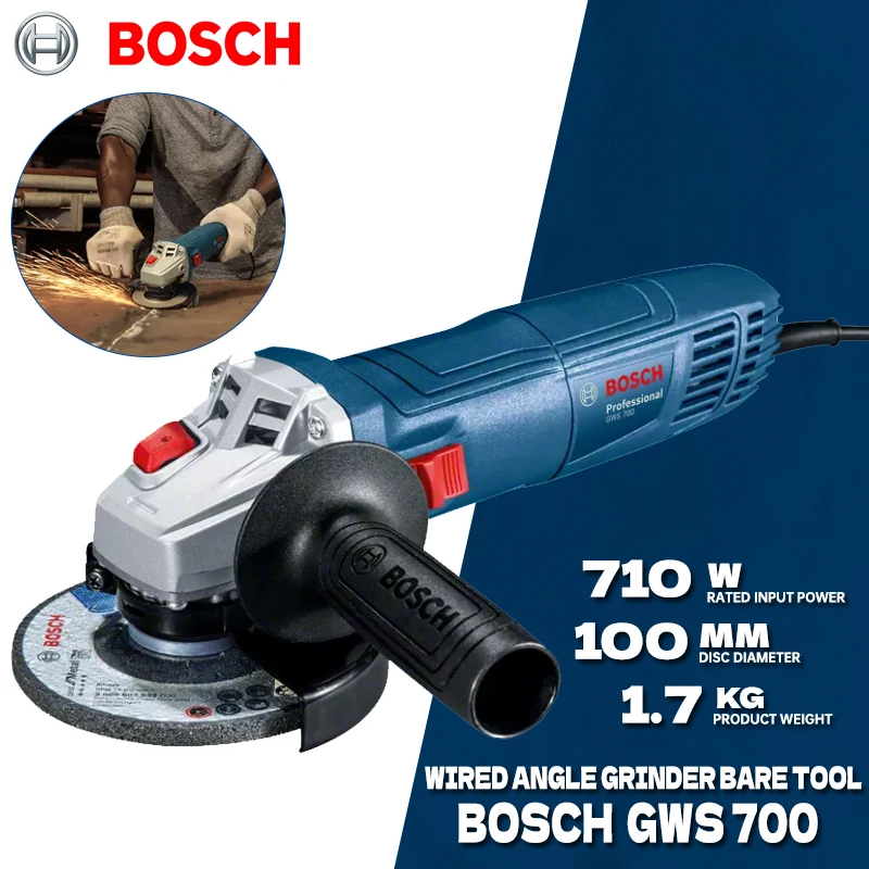 BOSCH GWS 700 Kablolu Açılı Ta - Power Tools Professional incelemesi ve fiyatı