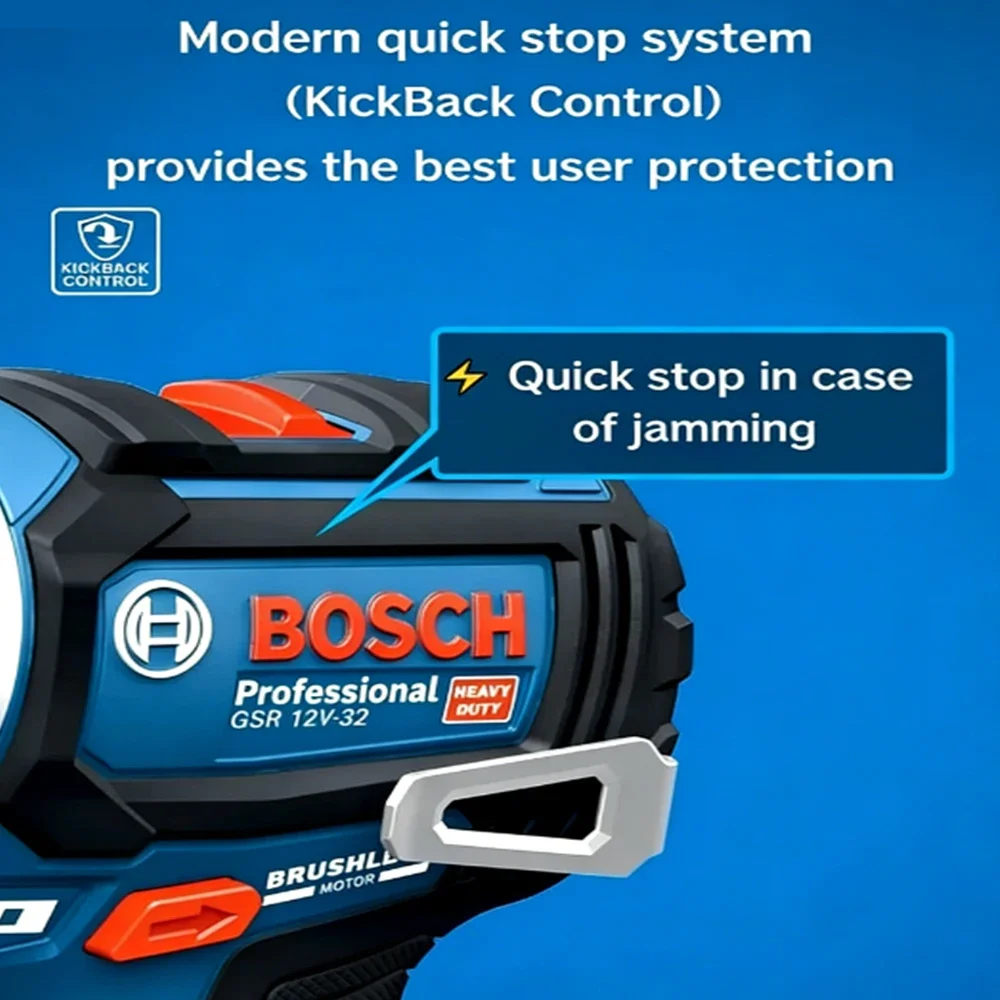Bosch Professional GSR 12V-32  - Power Tools Professional incelemesi ve fiyatı