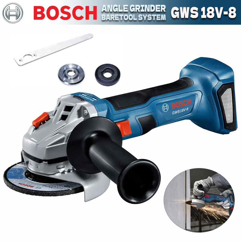 BOSCH GWS 18V-8 Akülü Açılı Ta - Power Tools Professional incelemesi ve fiyatı