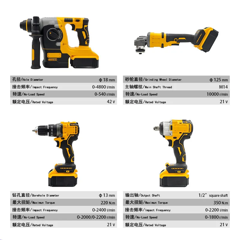 Sarı Renkli 18V 26MM Darbeli T - Power Tools Yellow Color incelemesi ve fiyatı