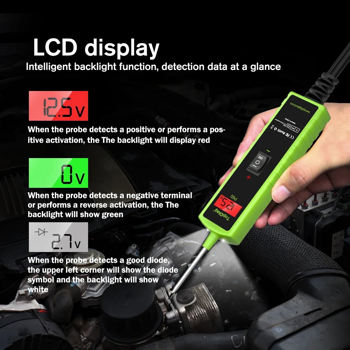 Jdiag P60 Otomotiv Güç Devresi - Power Tools In Automotive incelemesi ve fiyatı