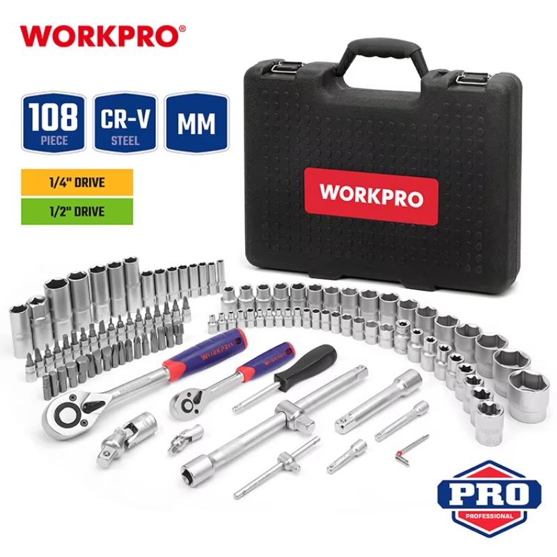 108 Parça Profesyonel Mekanik  - Power Tools Professional incelemesi ve fiyatı