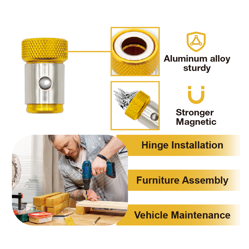 Evrensel 1/4 İnç Manyetik Torn - Power Tools Yellow Color incelemesi ve fiyatı