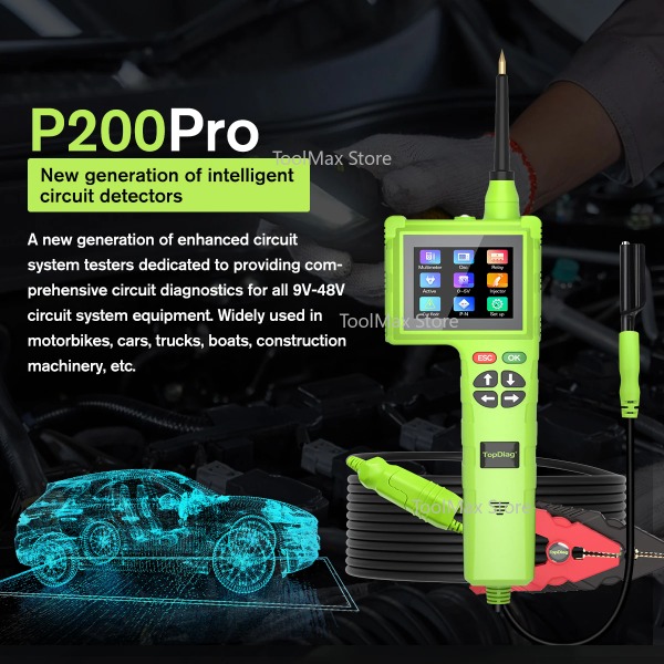 JDiag P200 12V 24V Güç Probu O - Power Tools In Automotive incelemesi ve fiyatı